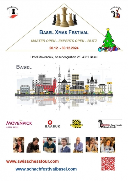 BASEL XMAS FESTIVAL 26-30/12/2024 - Schachfestival Basel